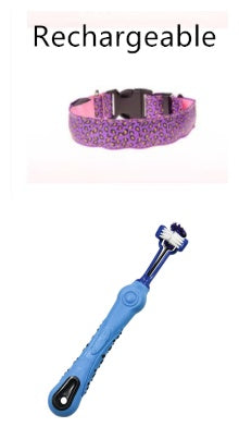 GlowBuddy Adjustable Pet Collar – Nighttime Safety in Style