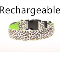 GlowBuddy Adjustable Pet Collar – Nighttime Safety in Style