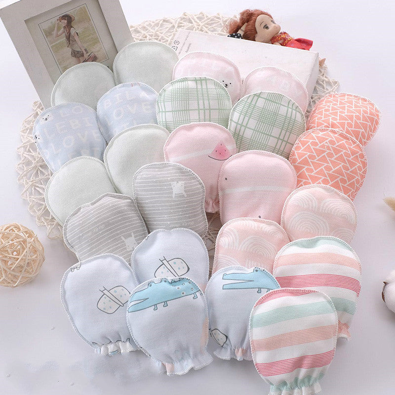 Newborn anti scratch gloves
