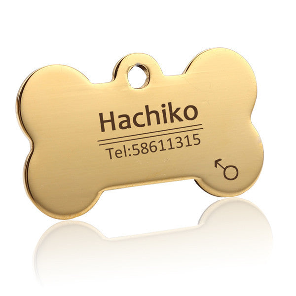 Custom Dog & Cat Tag – Stylish, Safe, and Yours!