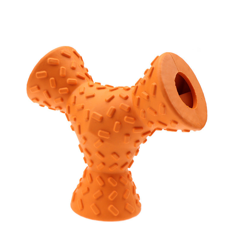 Trihedron Pet Toy – Durable Food-Dispensing Puzzle Feeder for Dogs & Cats