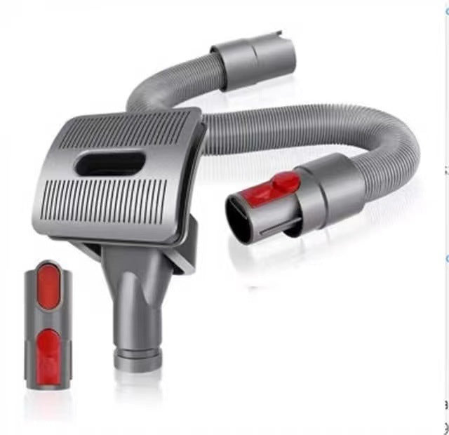 Pet Hair Brush Vacuum Attachment – Universal Grooming Cleaner Tool