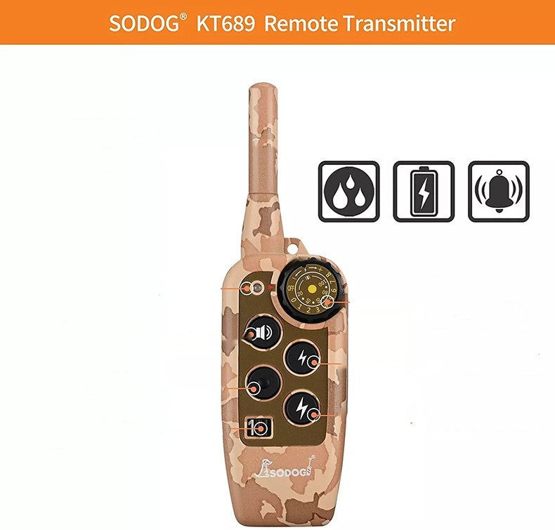 Remote Control Dog Training Collar – Bark Stopper with Adjustable Vibration & Beep Modes | Safe Pet Training Device