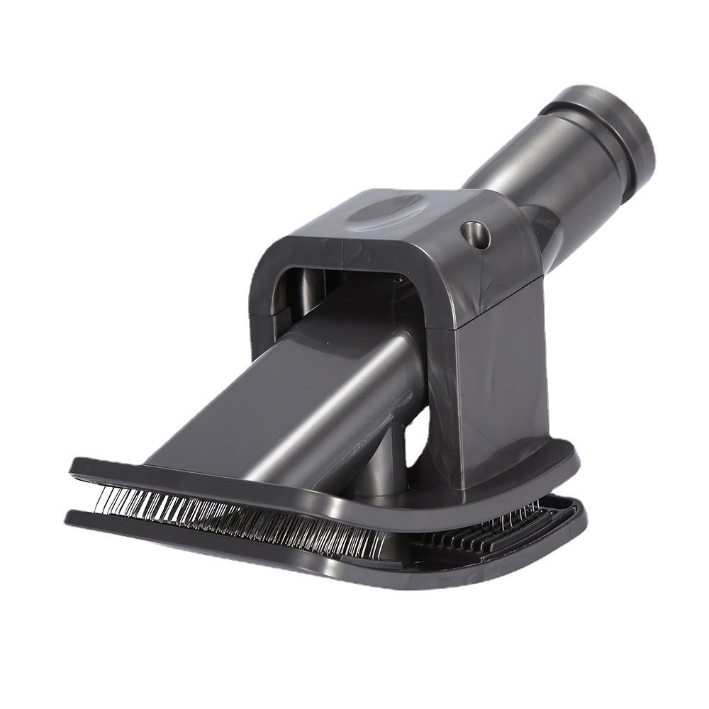 Pet Hair Brush Vacuum Attachment – Universal Grooming Cleaner Tool