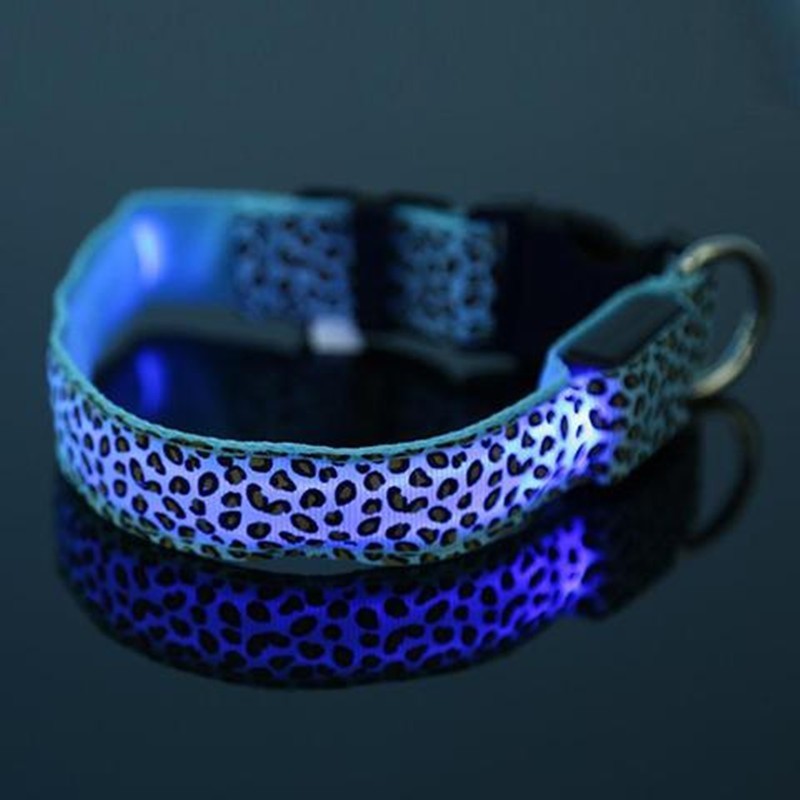 GlowBuddy Adjustable Pet Collar – Nighttime Safety in Style