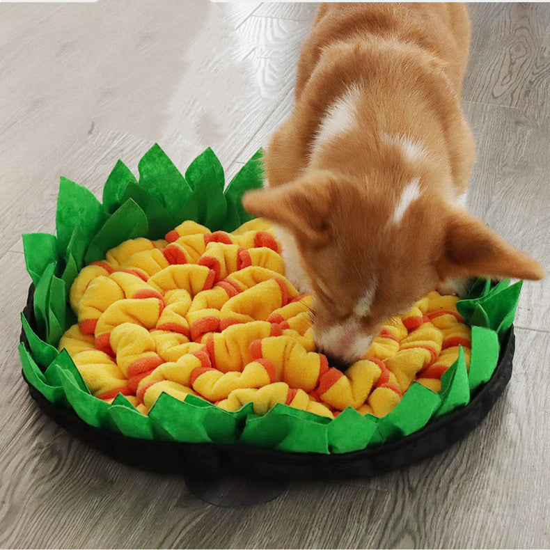Pet Sniffing Mat – Interactive Training & Feeding Toy for Dogs & Cats
