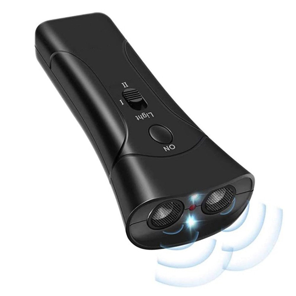 3-in-1 Ultrasonic Dog Repeller & Trainer – Anti-Barking Control Device