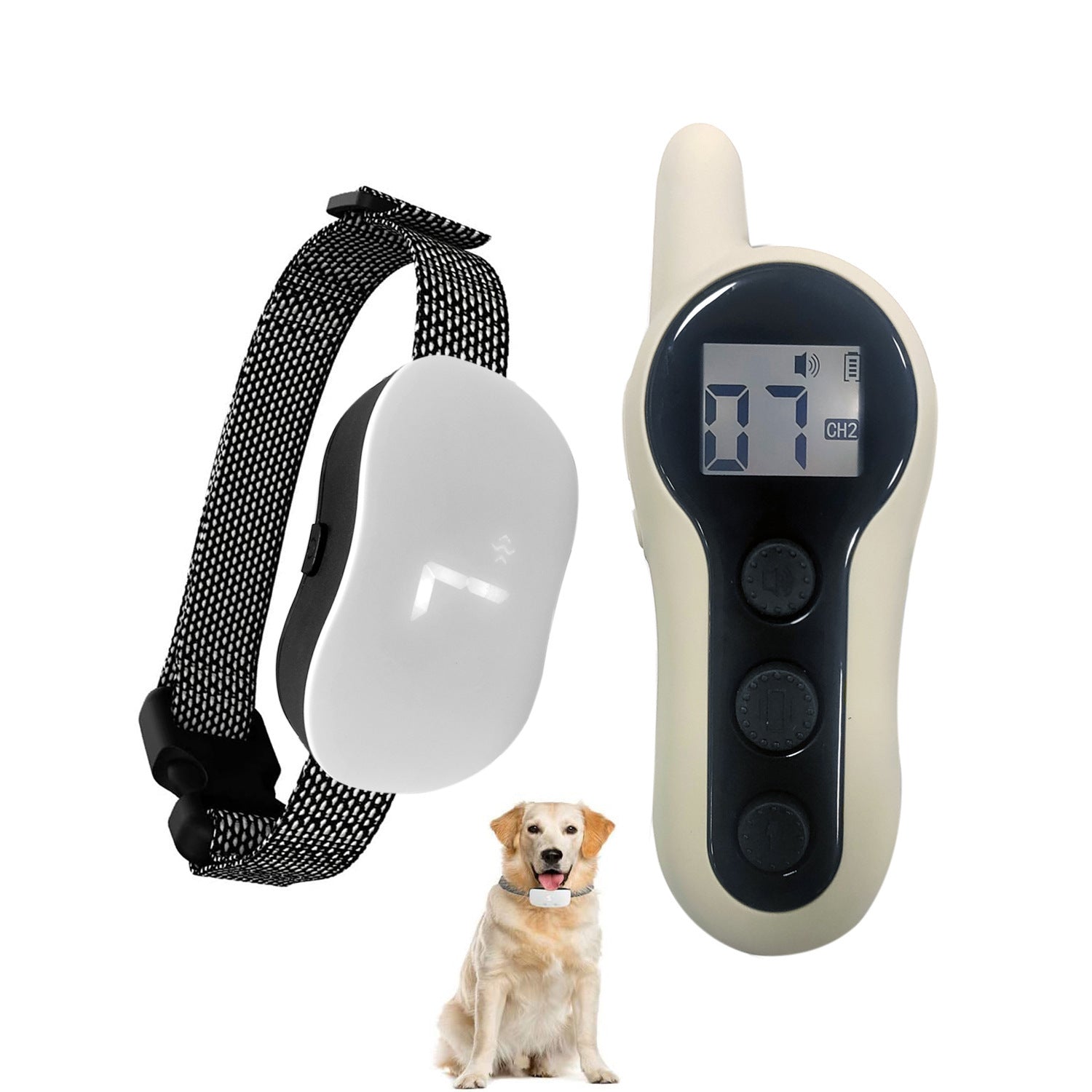 Pet Bark Stop – Remote Ultrasonic Dog Training Device for Safe Bark Control