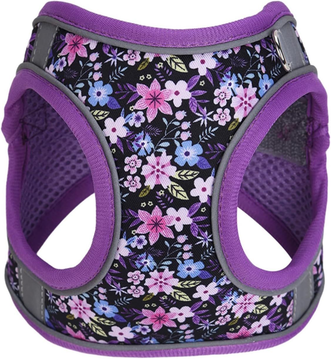 Step-In No-Pull Dog Harness & Leash Set – Adjustable Soft Mesh Reflective Vest for Small & Medium Dogs